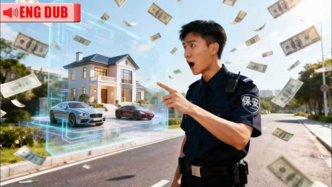 A poor security guard got a money system, bought a mansion and car, and the CEO chased him!