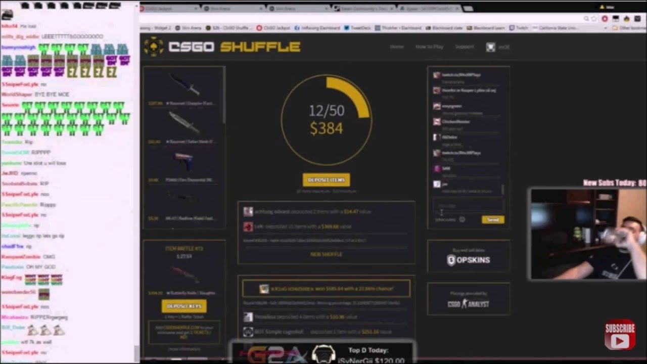 CS:GO | m0E Winning 28,710$ Jackpot on CSGOShuffle! - MoeTV