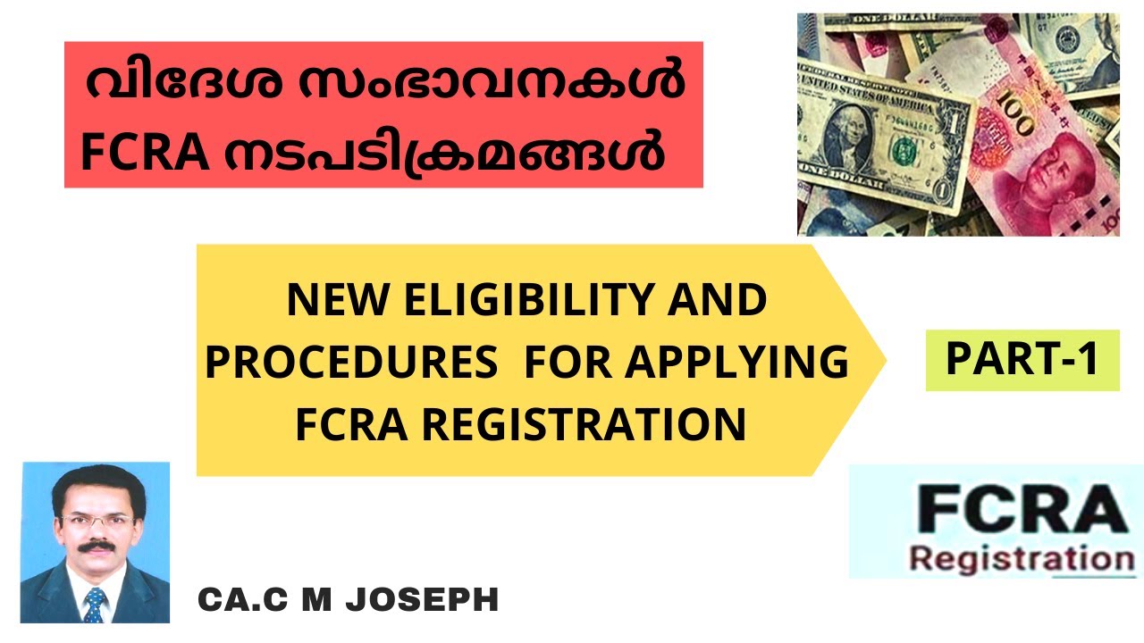 ELIGIBILITY AND PROCEDURES  FOR APPLYING FCRA REGISTRATION
