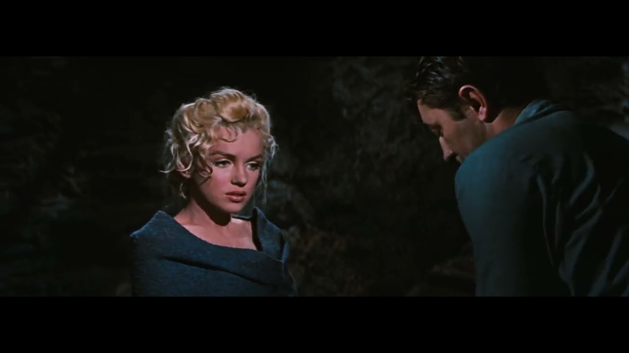 River Of No Return (1954) Marilyn Monroe & Robert Mitchum   HD