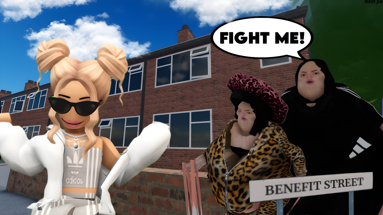 Я ПЕРЕЕХАЛ НА ХУДШУЮ УЛИЦУ В ROBLOX | Benefits Street