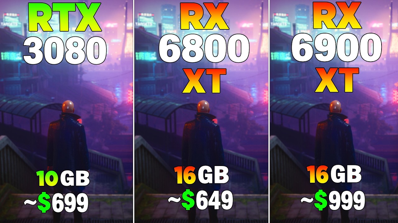 RTX 3080 vs RX 6800 XT vs RX 6900 XT - 8 Game Test | Worth Upgrading?