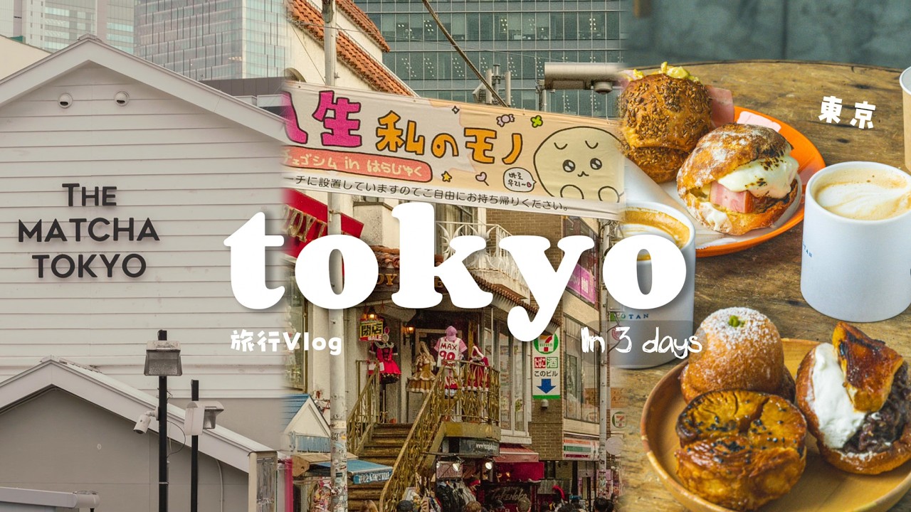 Tokyo Food & Shopping: Best bakeries, diners and cafés + teamLab Borderless | Japan Travel Vlog