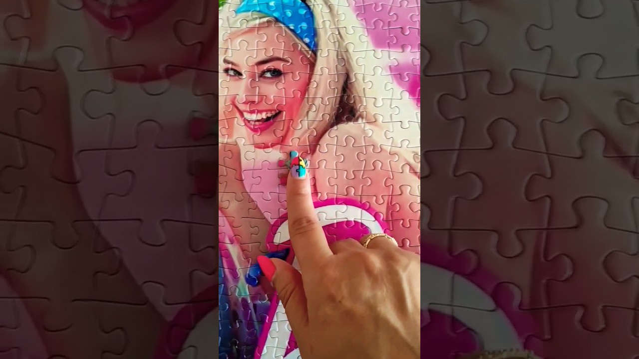Margot Robbie i Ryan Gosling 😍 Puzzle z filmu Barbie i Ken