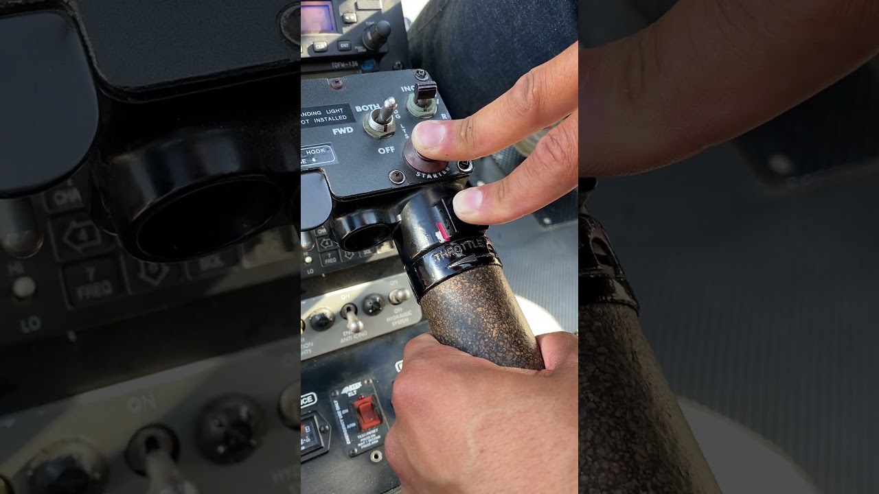 How to Start a Helicopter.  #Bell #LongRanger #Engine #Driving