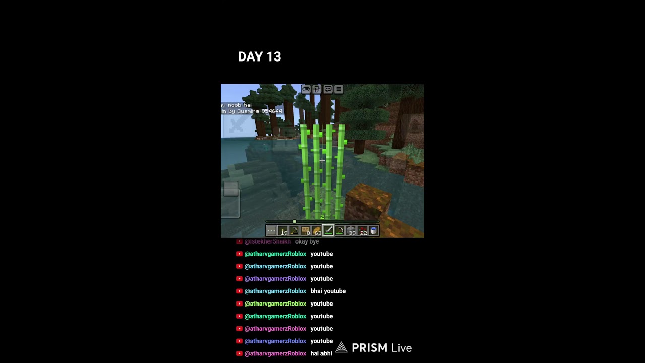 mining time how to survive in mindcraft enemy smp  day 12