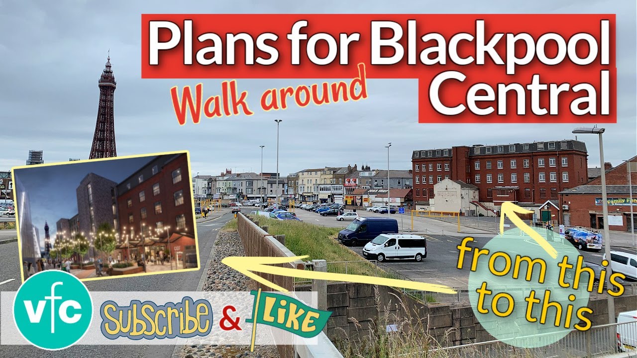 Walk Around Plans for NEW Blackpool Central Indoor Entertainment Park