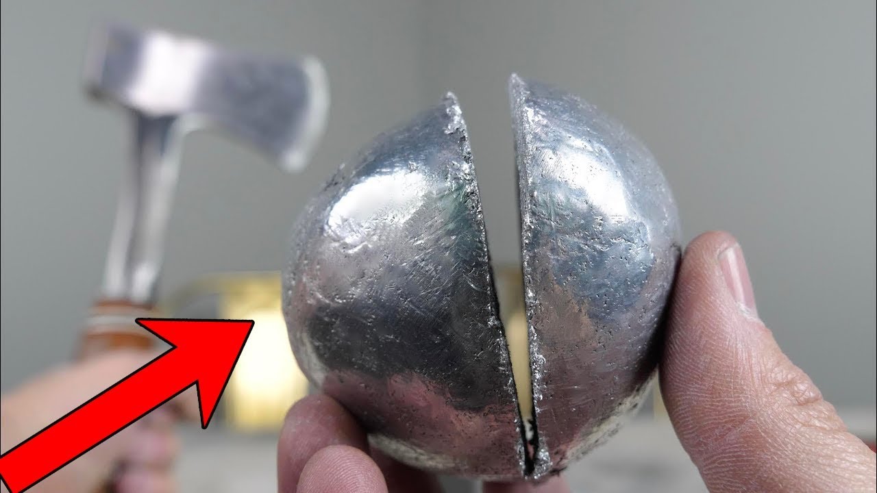 COUPER UNE BOULE EN ALUMINIUM ! (Japanese Foil Ball Challenge)