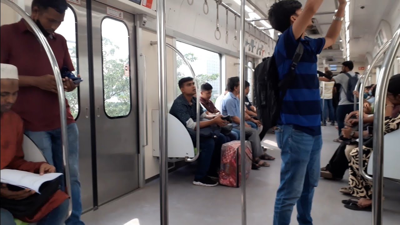 মতিঝিল টু মিরপুর ১০ মেট্রোরেল ভ্রমণ | Motijheel To Mirpur 10 metrorail Travel