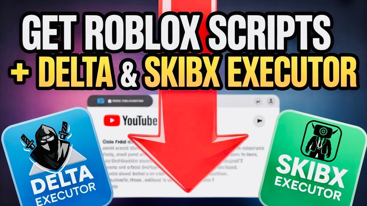 How to Get Roblox Scripts + Delta Executor & SKIBX Executor [APK / IPA Files] 🔥2026