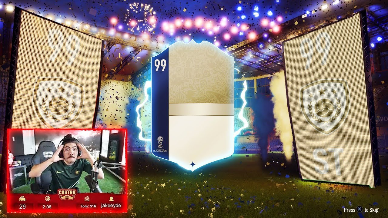 I PACKED A PRIME ICON IN A FREE PACK!! OMFG!! FIFA 18 WORLD CUP