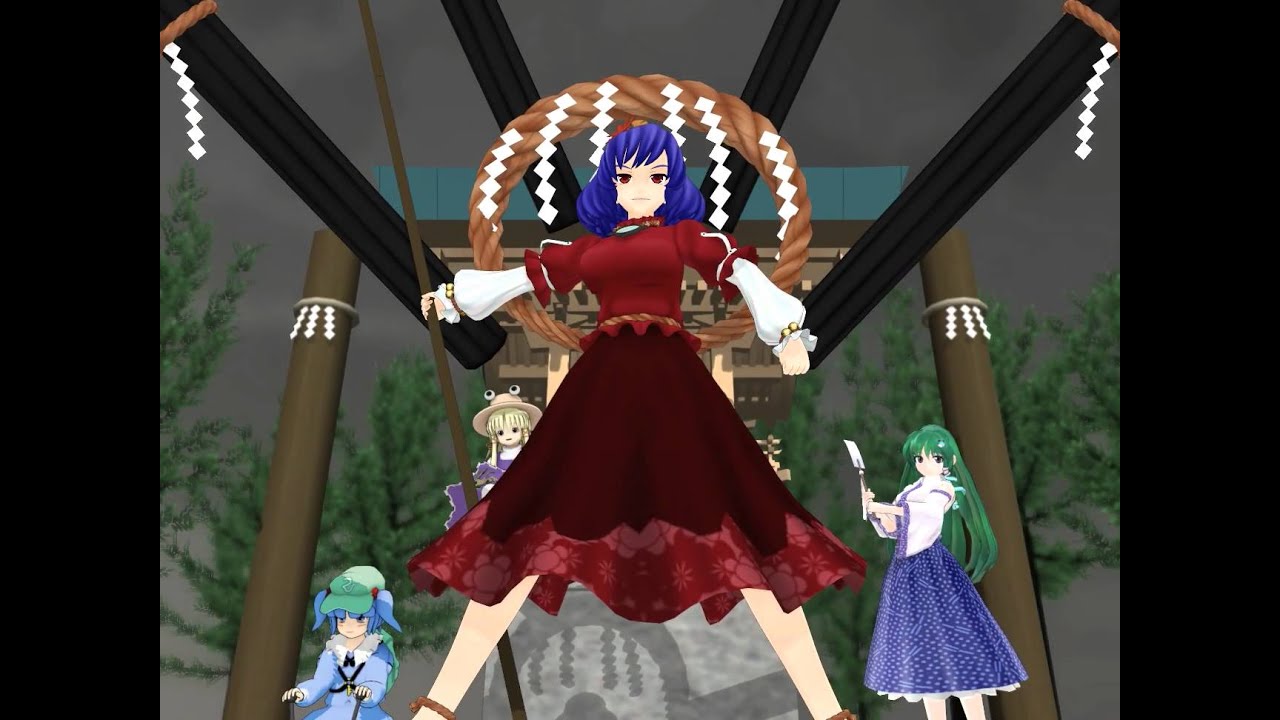 【第9回MMD杯本選】T4U【東方MMD】(HD)