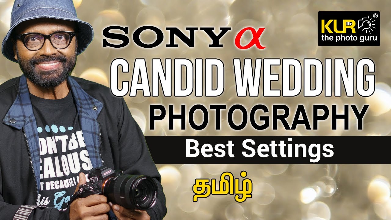 Sony Candid Wedding Settings
