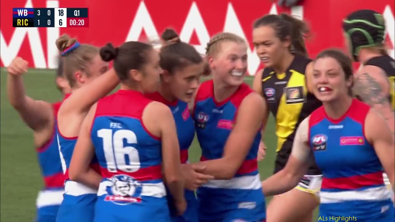 AFLW 2021 Round 9 | Western Bulldogs highlights vs Richmond Tigers
