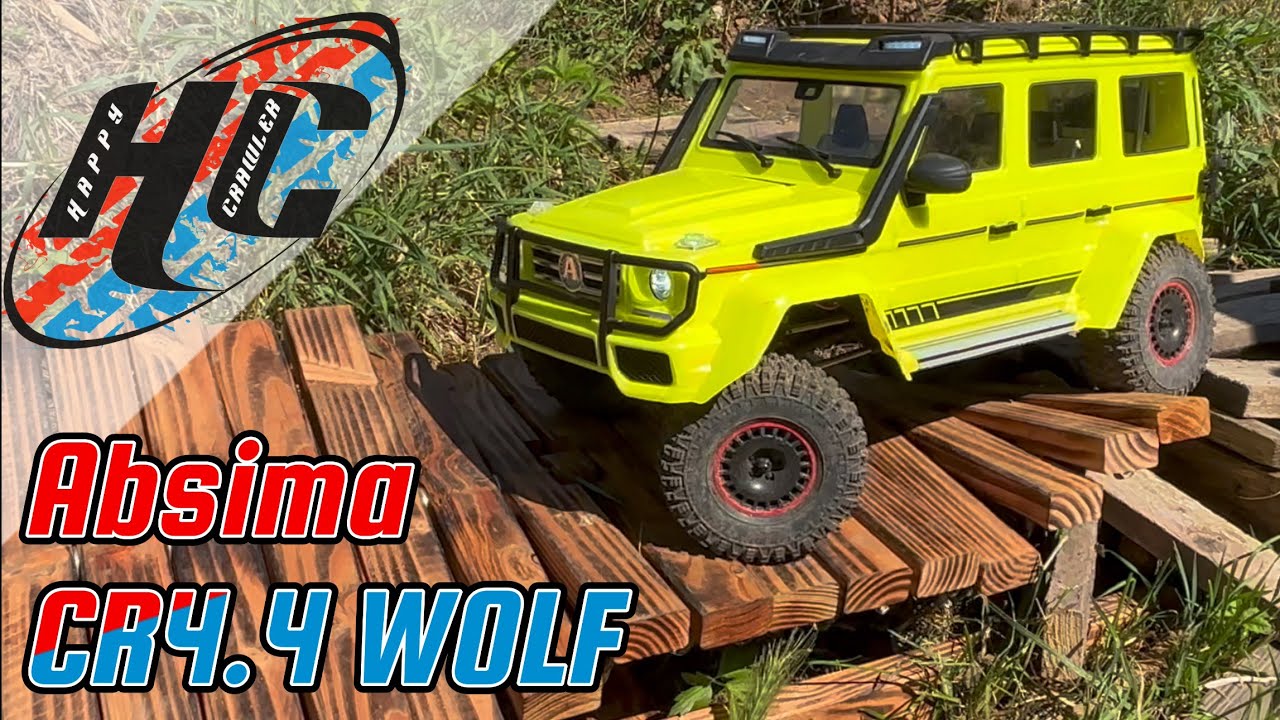 Absima CR4.4 WOLF [Der neue Sherpa angeschaut und Probefahrt] #absima