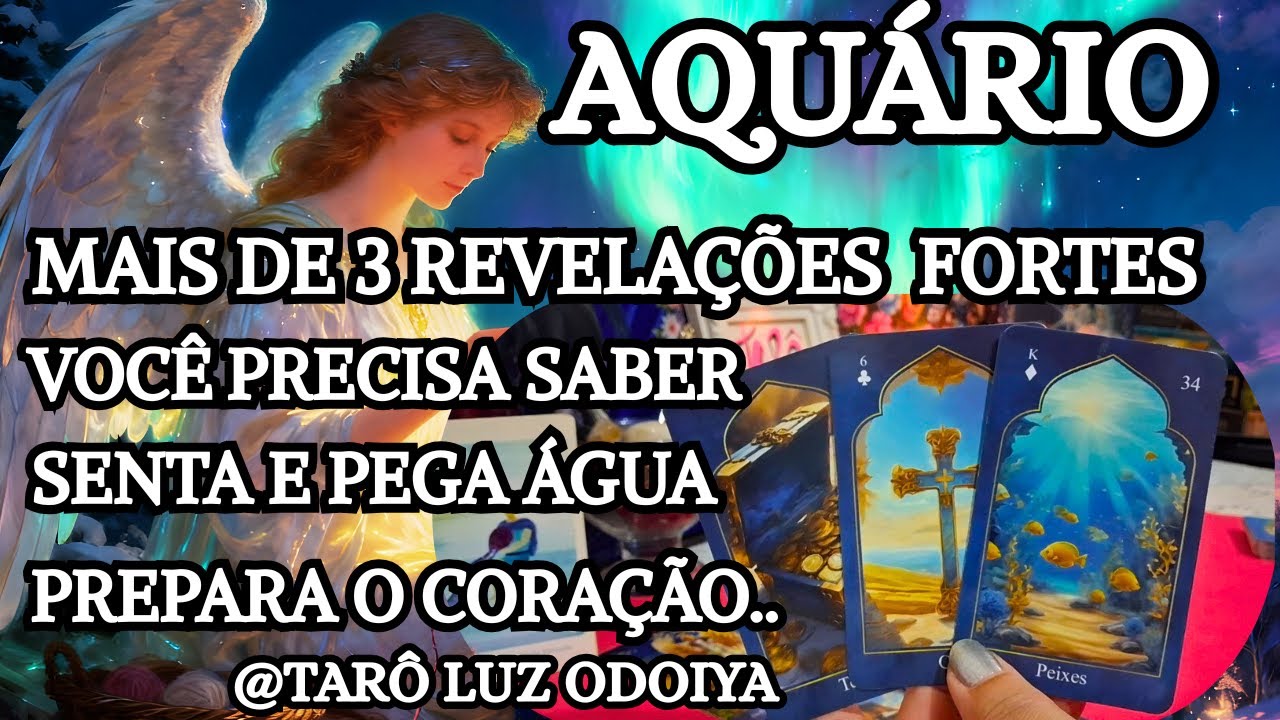 AQUÁRIO🔄⚡📩 NADA MAIS SERÁ COMO ANTES! MUITAS SURPRESAS E ENCONTROS MARCANTES! SINAIS, SONHOS