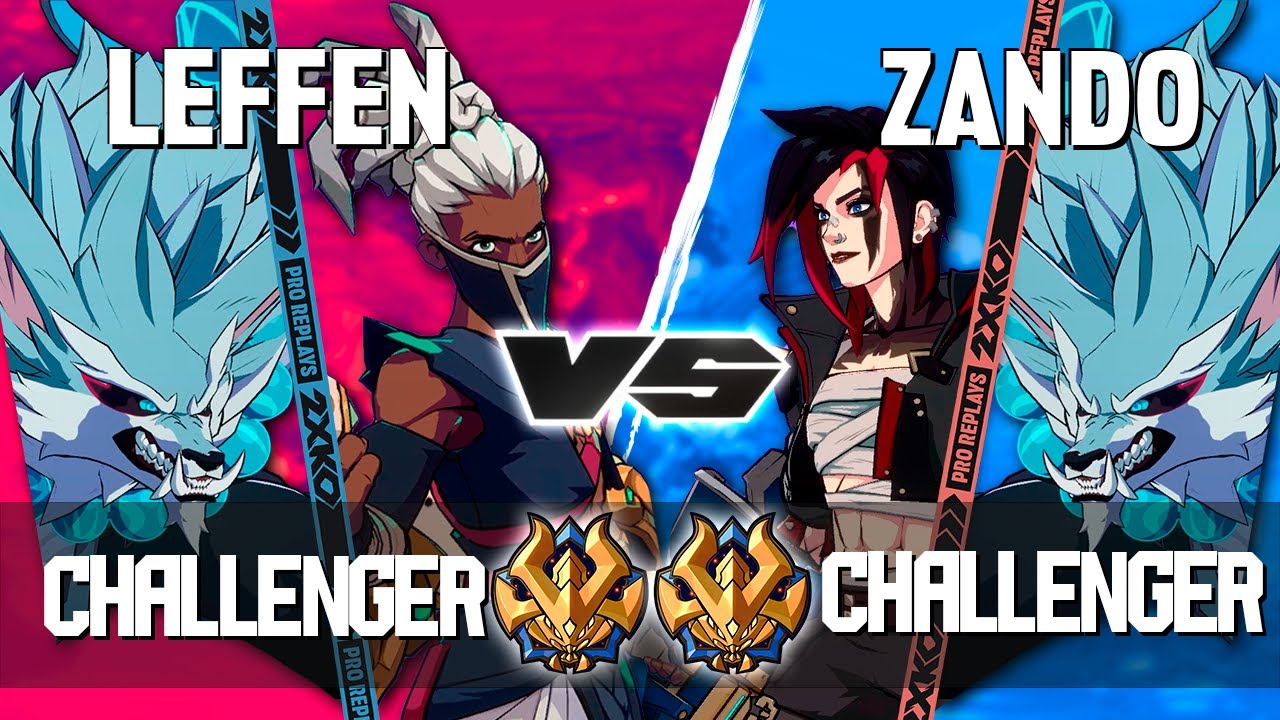 2XKO ▰ LEFFEN (Ekko-Warwick) vs ZANDO (Vi-Warwick) ▰ 2XKO Pro level replays