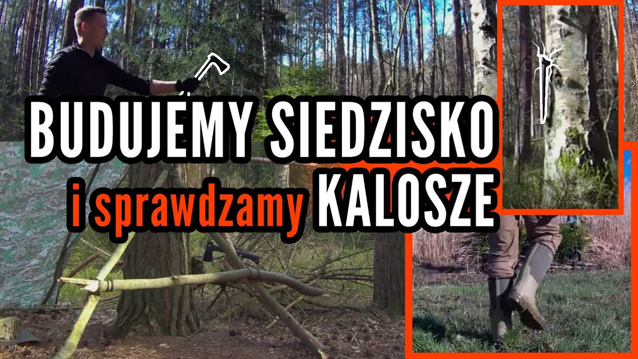 Budowa BUSHCRAFTowego KRZESŁA i recenzja kaloszy Jack Pyke Ashcombe | OBÓZ MILWORLD #14