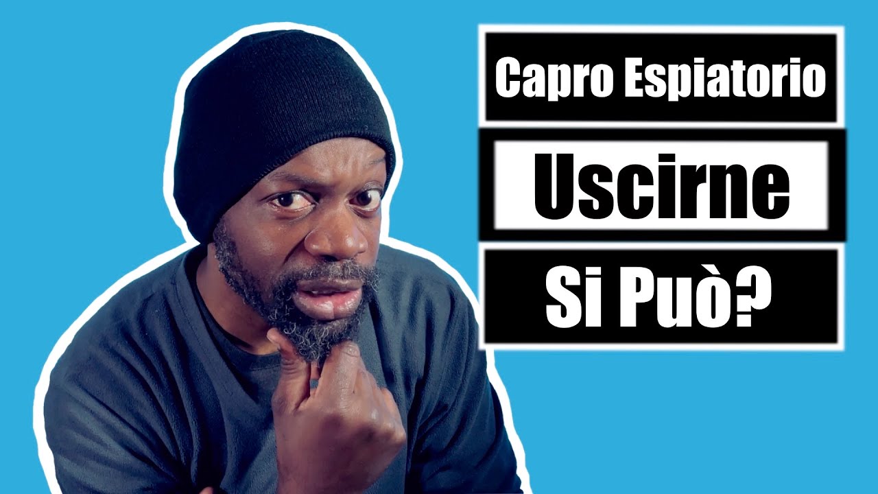 Come uscire dal ruolo del capro espiatorio