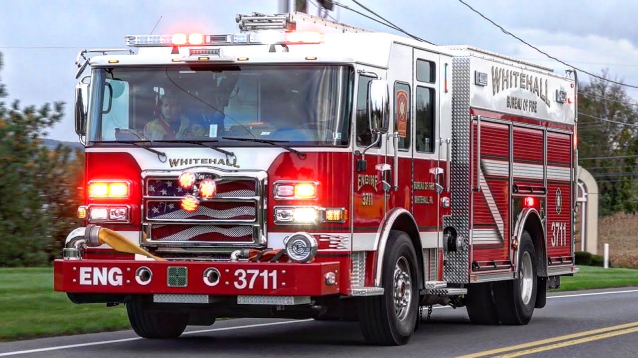 Whitehall Township Fire Department Engine 3711 Responding 10/18/21