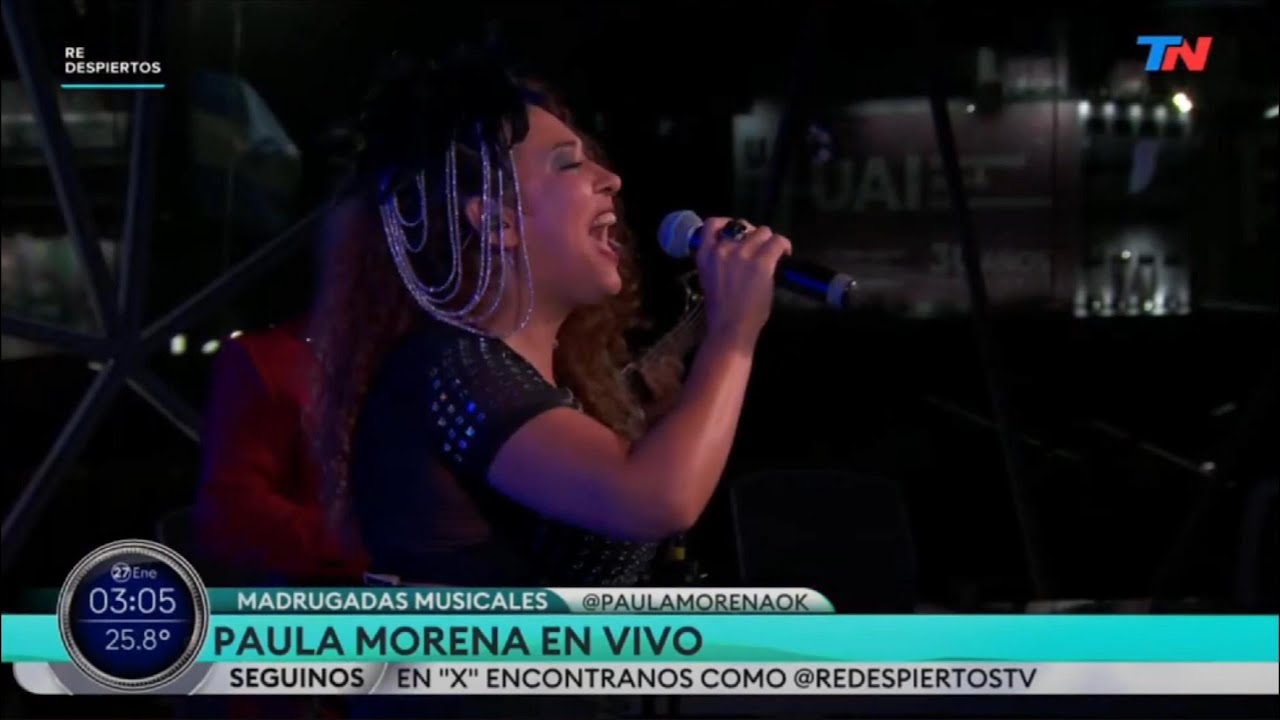 PAULA MORENA en Re Despiertos