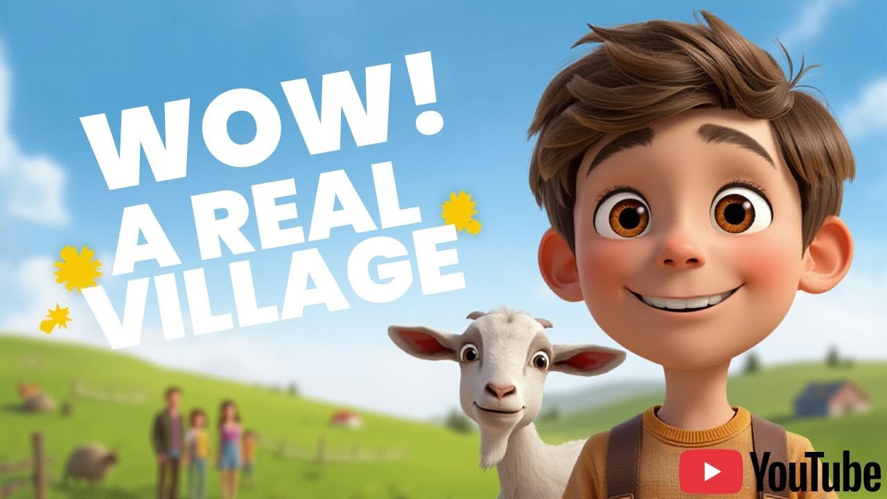 Leo Visits a Village 🌾 | Village Life for Kids | Farming & Animals | FunSpark Kids TV
