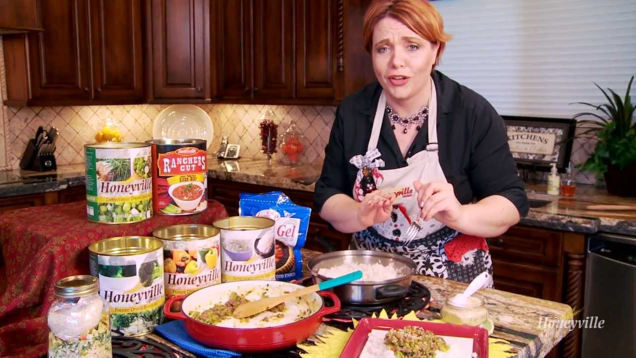Honeyville Meals in a Jar (Hawaiian-Style Teriyaki Beef & Vegetable) with Chef Tess