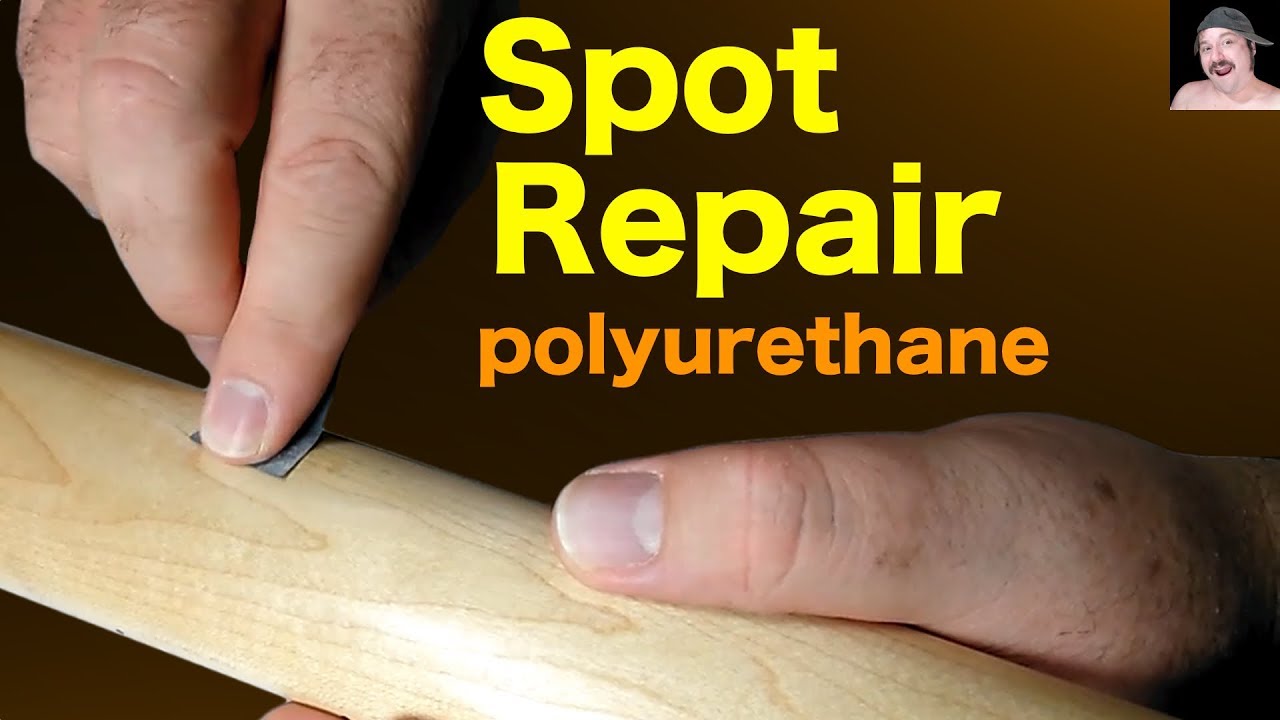 Spot Repairing Polyurethane - Guitar Neck (Part 2)