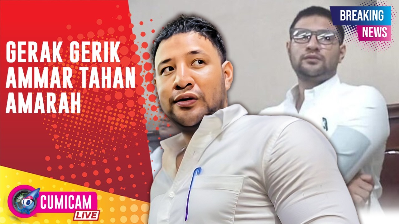 BREAKING NEWS! Reaksi Ammar Zoni Usai Petugas Lapas Ungkap Foto Dirinya dalam Persidangan
