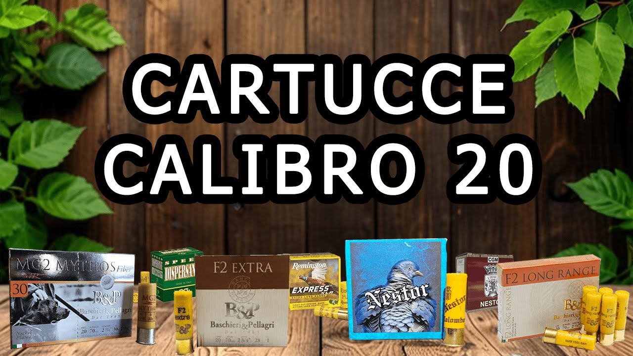 LE CARTUCCE IN CALIBRO 20 PARTE 2