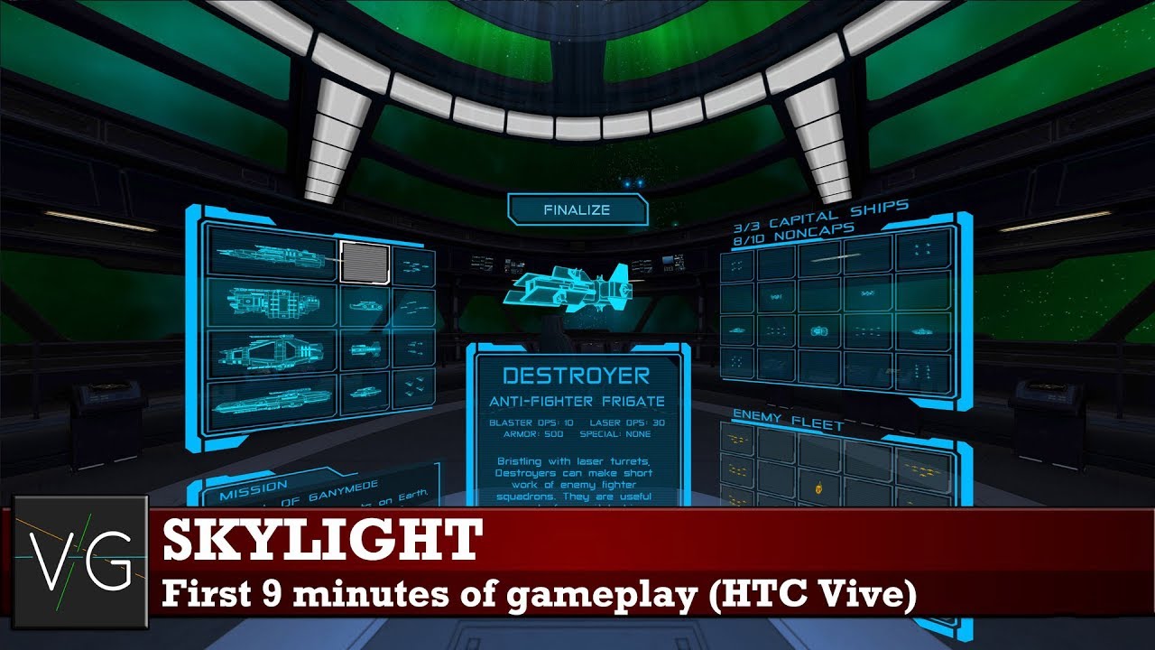 Skylight (Steam VR) - first 9 minutes of gameplay. No commentary.
