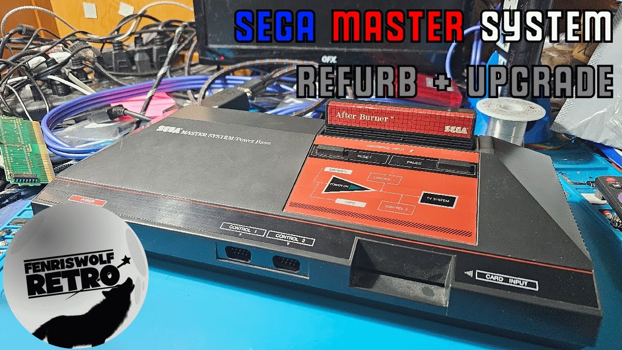 Sega Master System Refurb + Upgrade - Fenris Mods #12