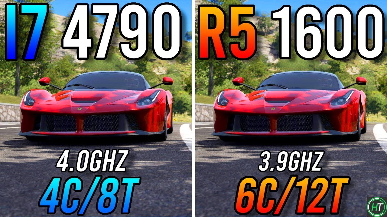 i7 4790 vs Ryzen 5 1600 in 2022 | RTX 3070