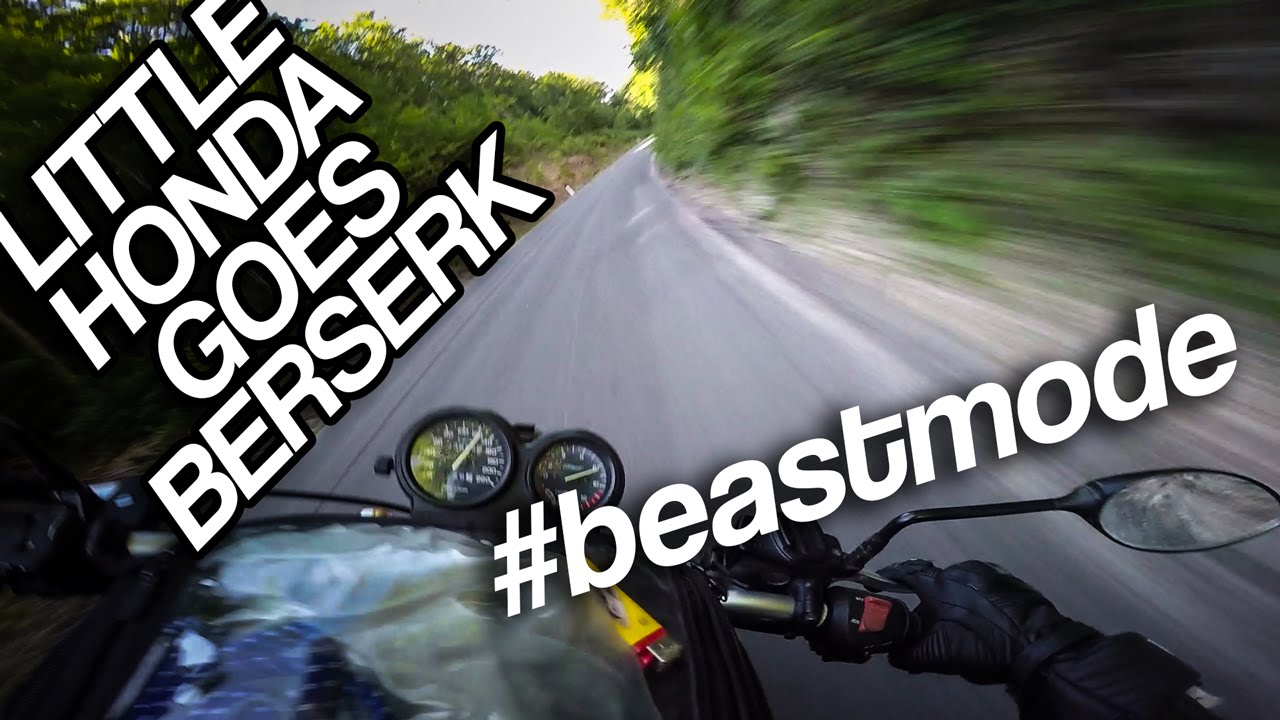 Honda CB500 FULL THROTTLE RUN [RAW Onboard]