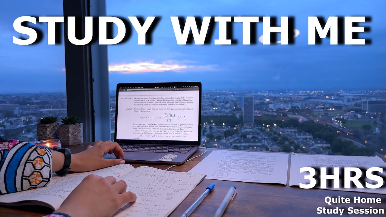3H Study With Me Before Sunrise 🌤 | Morning Focus Routine | Day 2