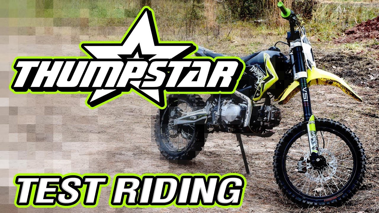 Thumpstar Pit Bike 140cc and 160cc Testing at GPMX!