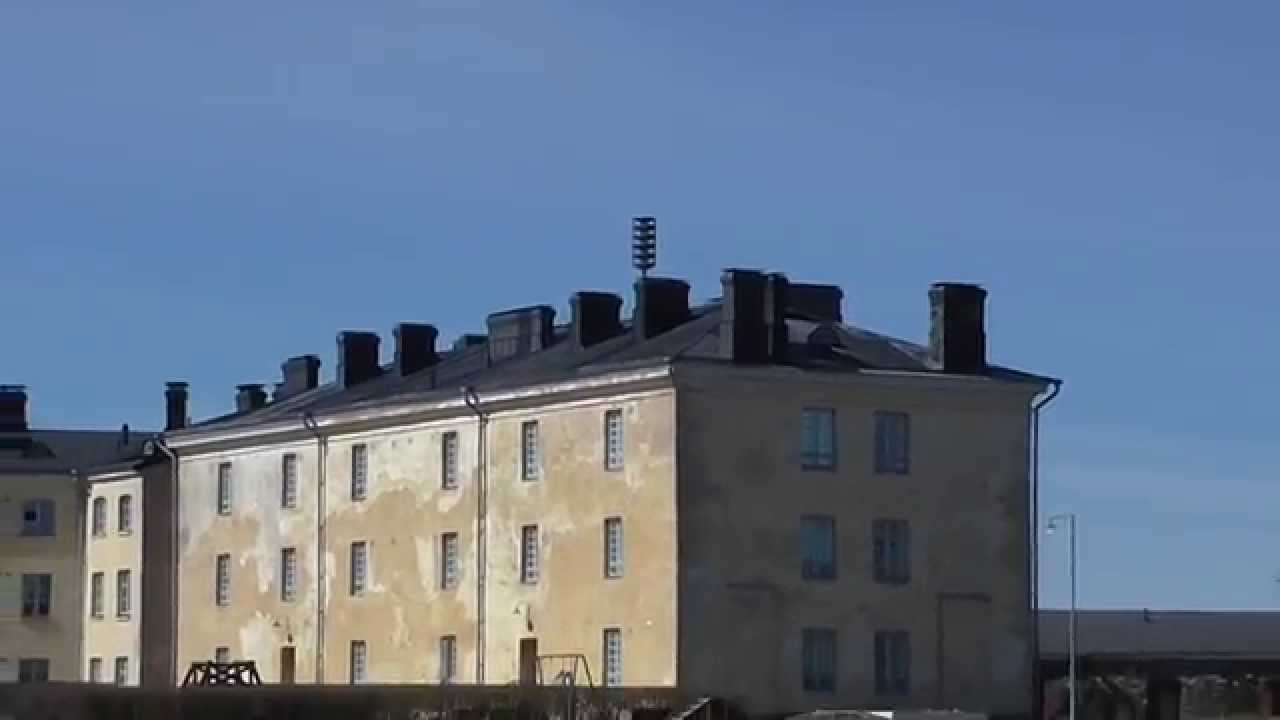 Siren test in Suomenlinna 4.5.2015