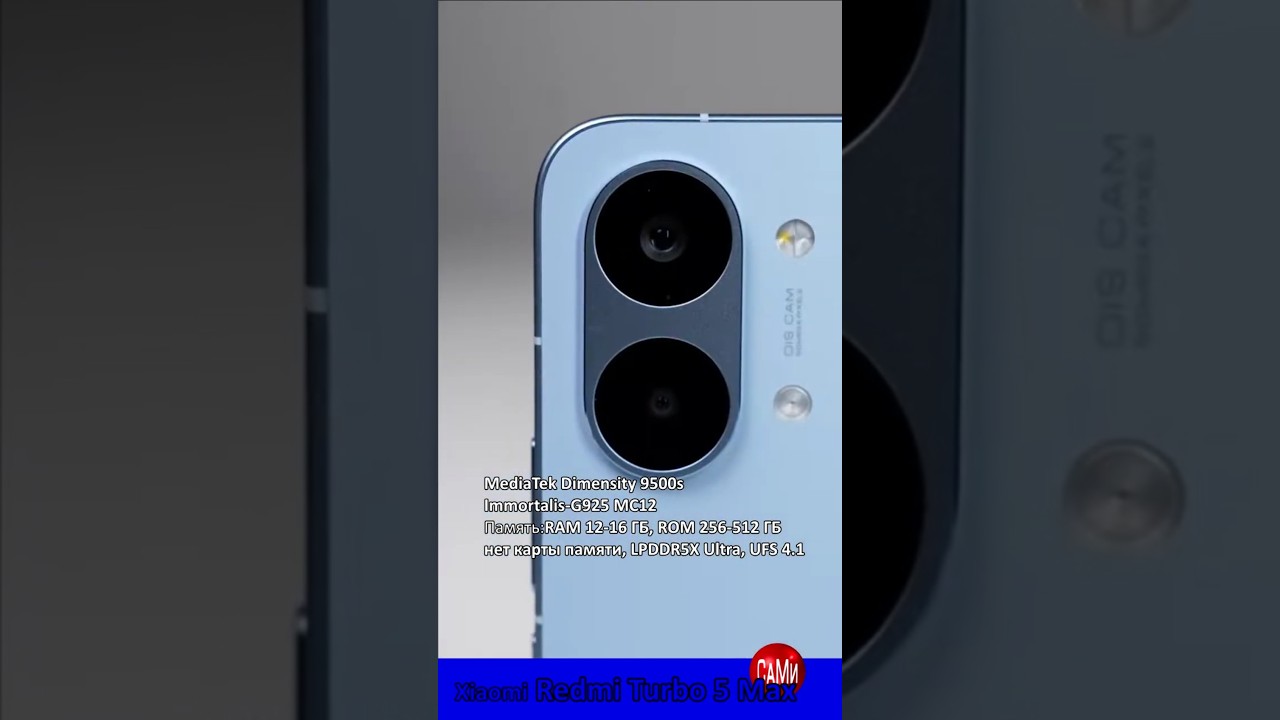 Xiaomi Redmi Turbo 5 Max характеристики 