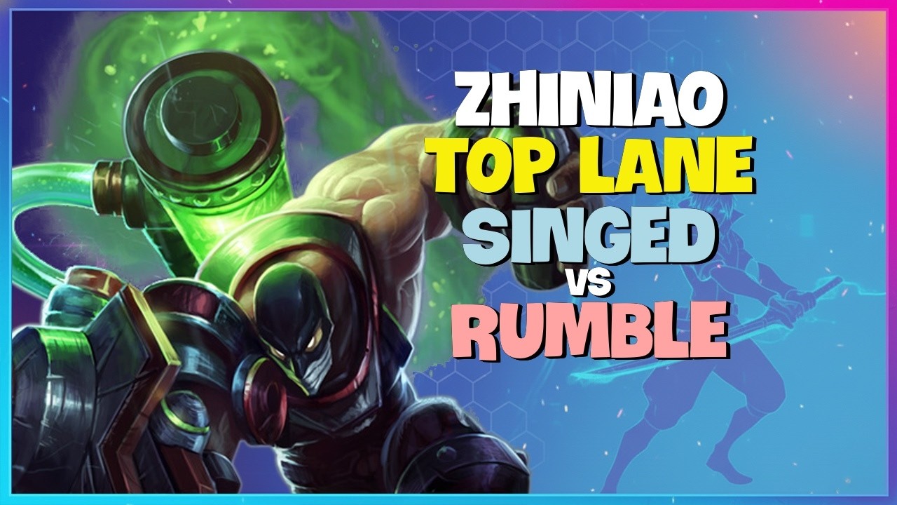 Rank 1 Singed : This Dude is WRECKING the CN Super Server Top Lane Matchup