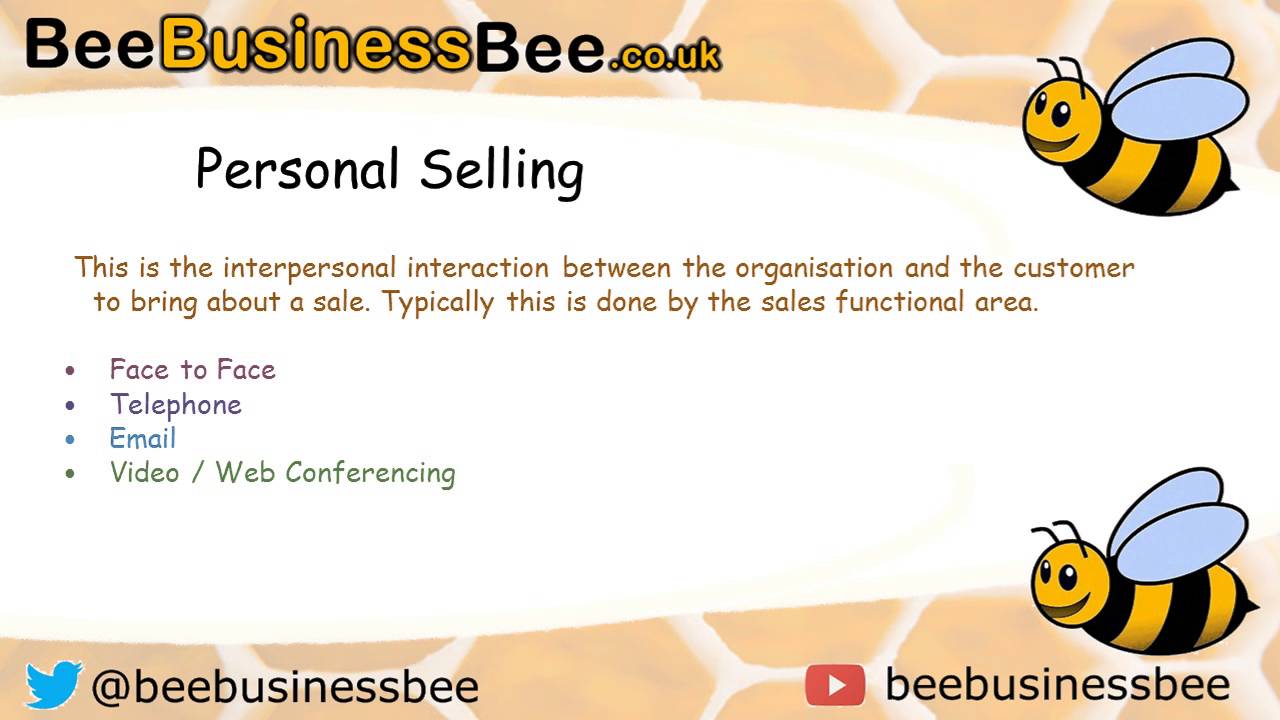 Understanding the Promotional Mix - BeeBusinessBee Video