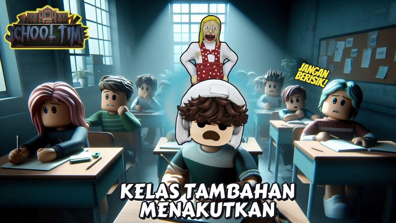 JANGAN IKUT KELAS TAMBAHAN ! SCHOOL TIME ! ROBLOX