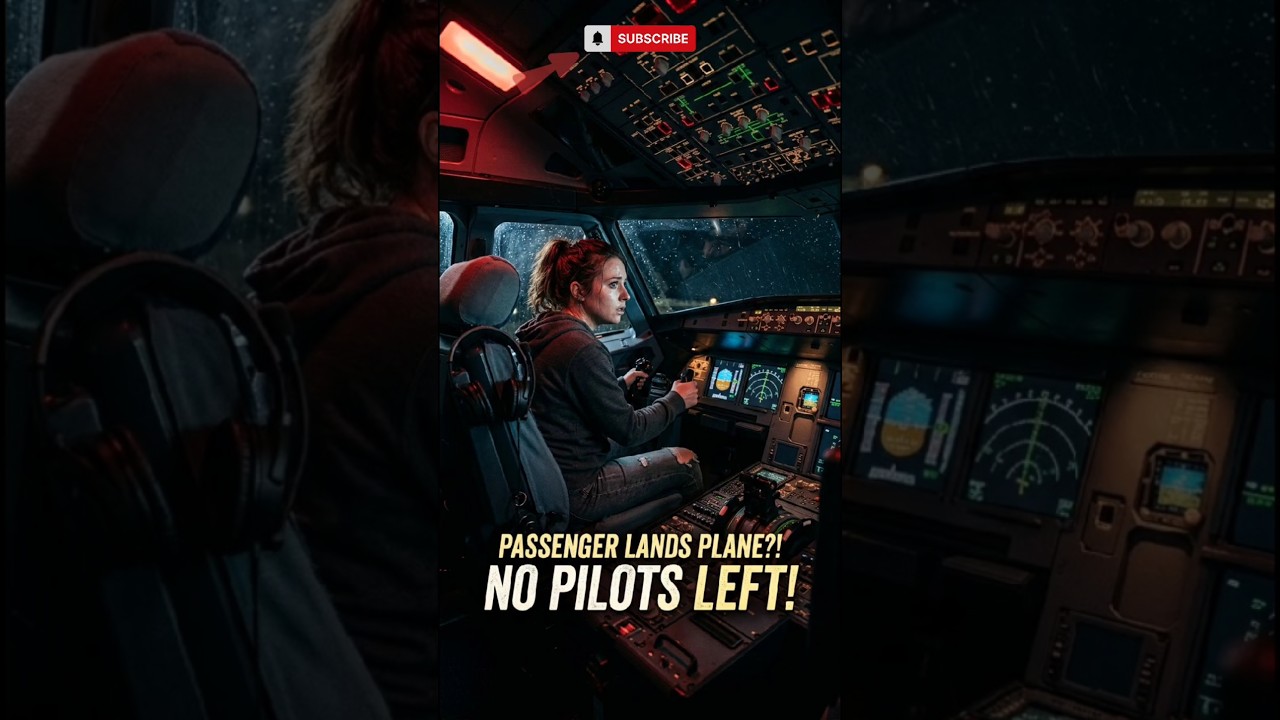 What If BOTH Pilots Die Mid-Flight? Can a Passenger Land it? ✈️