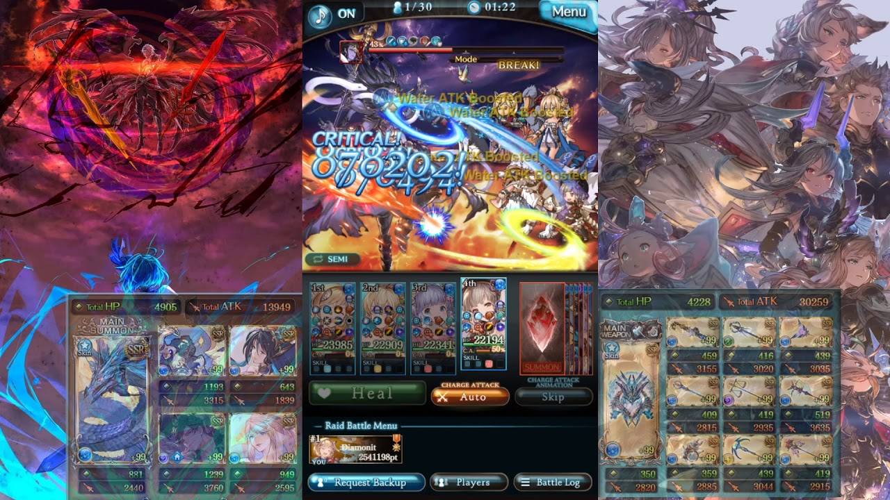 Lumberjack test/ Water staff cosmic grid (magna)