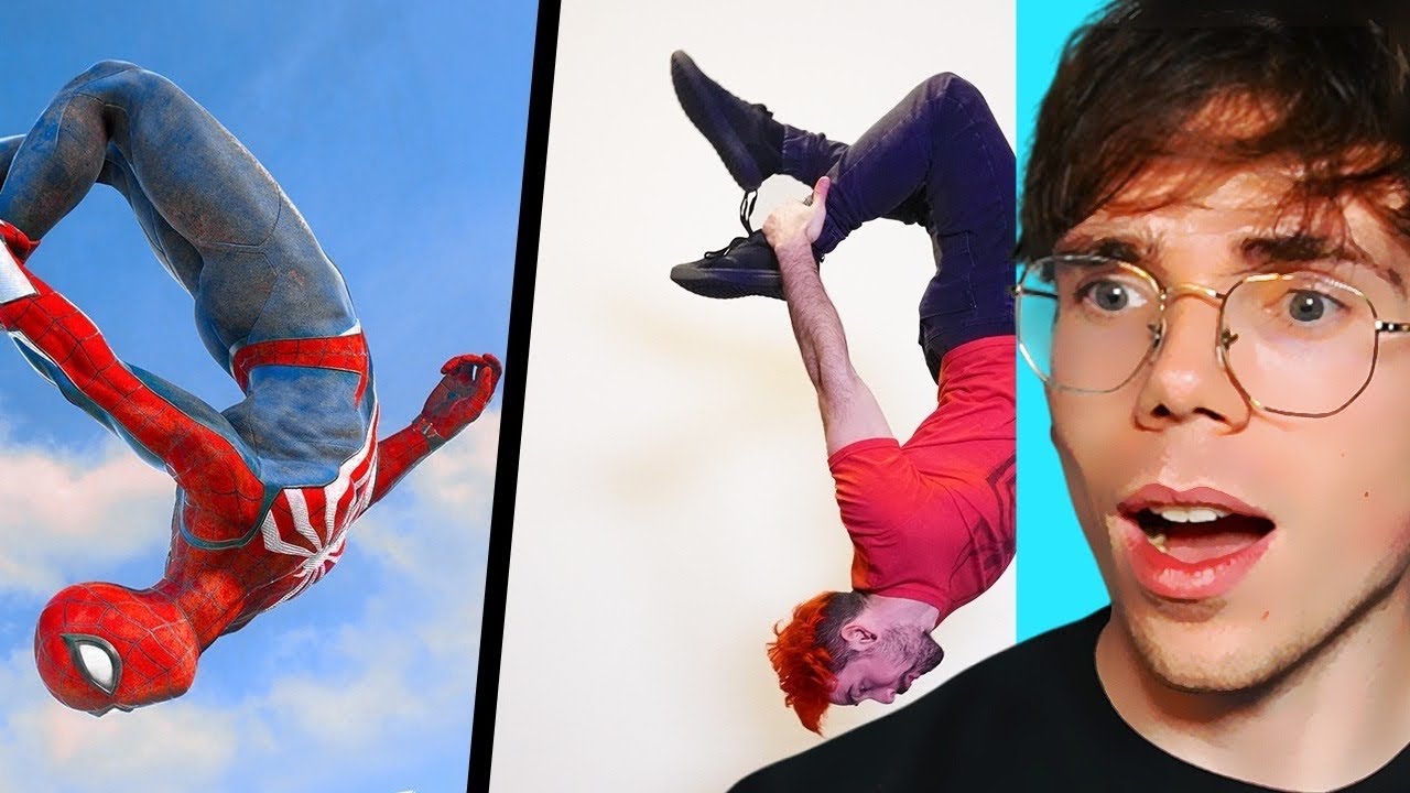 Probé Acrobacias de SPIDER-MAN en la Vida Real! - Awita Reacciona