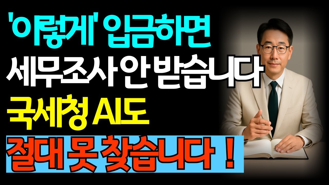 현금 입금 시 절대 하지 말아야 할 5가지 – 세무조사 막는 실전 전략 | 국세청 세무조사 | 현금 입출금 거래 | 노후지혜 | 노후금융 | 노후복지 | 노후건강