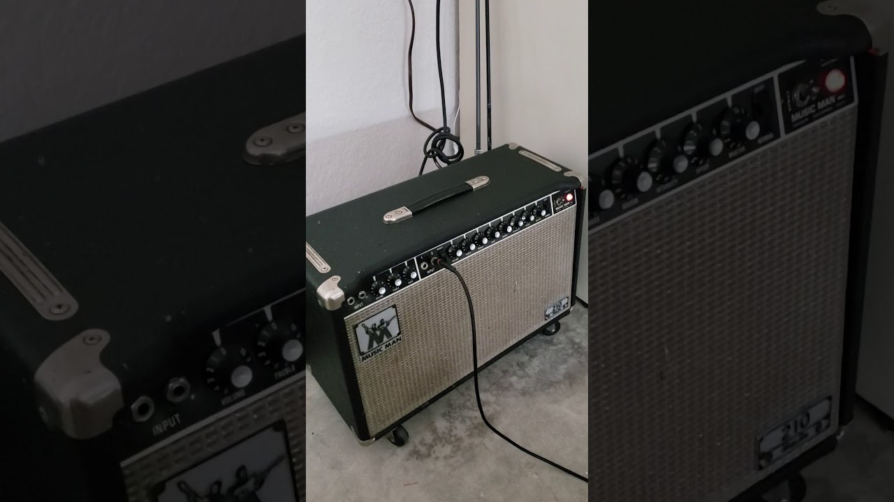 70's Vintage Music Man 210 Sixty Five 2x10 Combo Amp Test