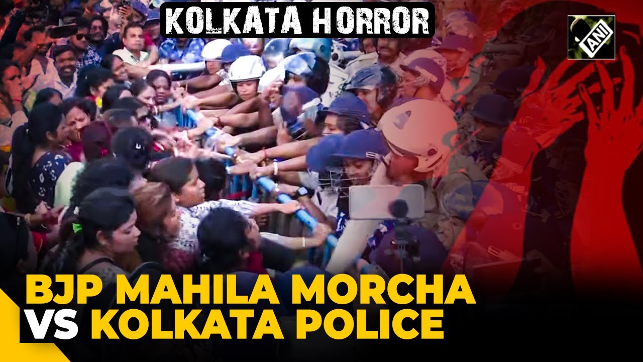 BJP Mahila Morcha holds protest in Siliguri against Kolkata RG Kar rape-murder case
