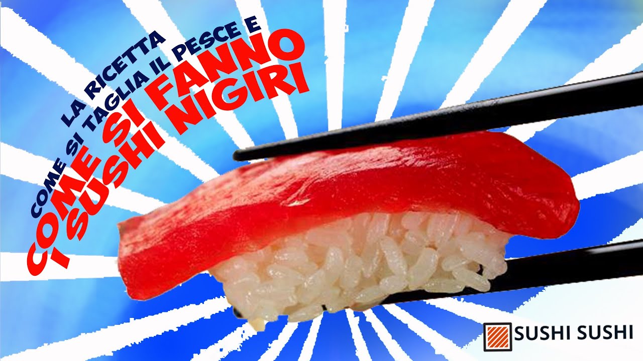 Nigiri sushi ricetta