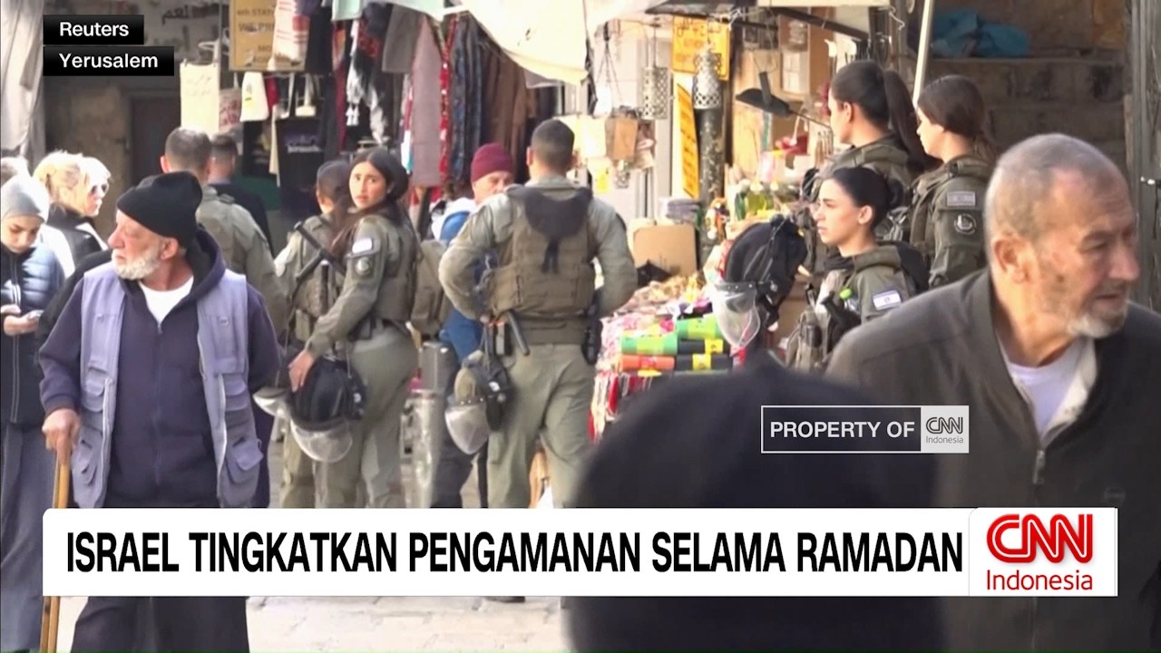 Israel Tingkatkan Pengamanan Selama Ramadan