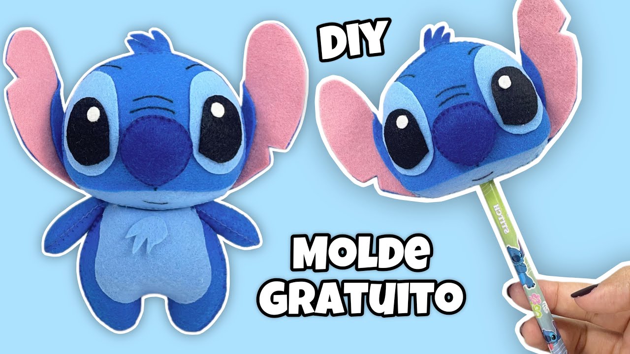 Tutorial Stitch | Molde Gratuito | Monique Rangel